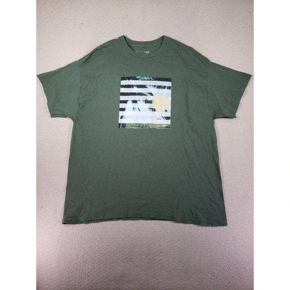 Exekiel Premium Shirt Mens XL Green Short Sleeve Crew Neck Pullover Graphic Tee - Picture 1 of 8